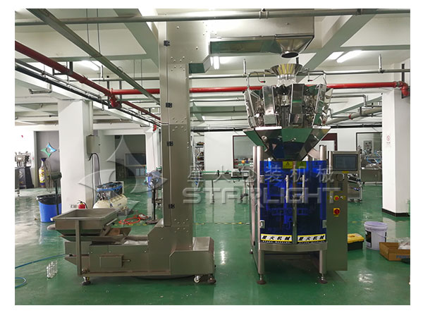 自动化速冻水饺食品包装机械
